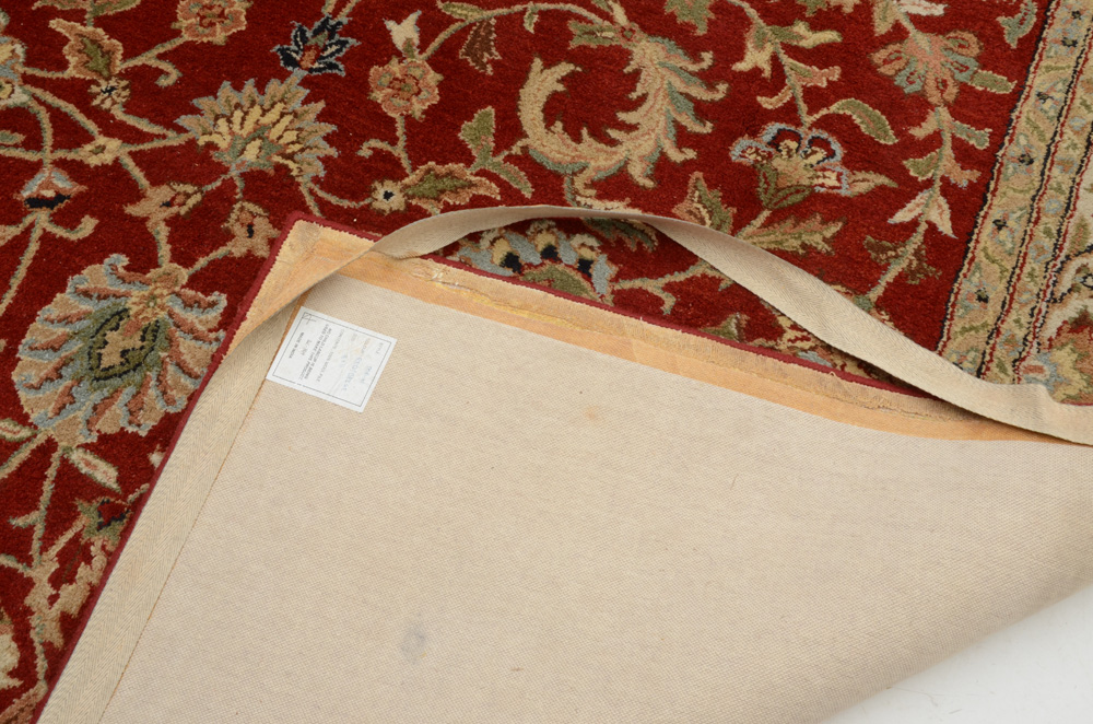 Tufted Indian Floral Area Rug