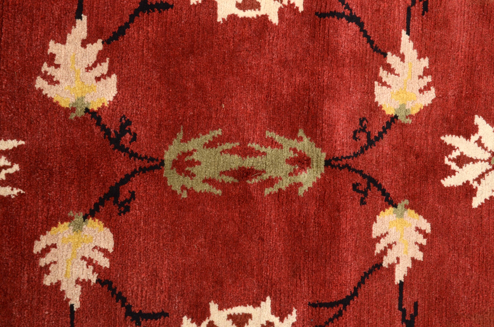 Hand-Woven Nepalese Area Rug