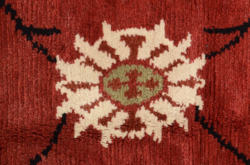 Hand-Woven Nepalese Area Rug