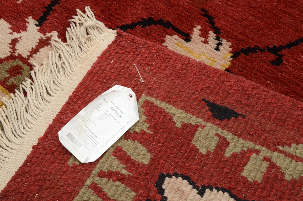 Hand-Woven Nepalese Area Rug