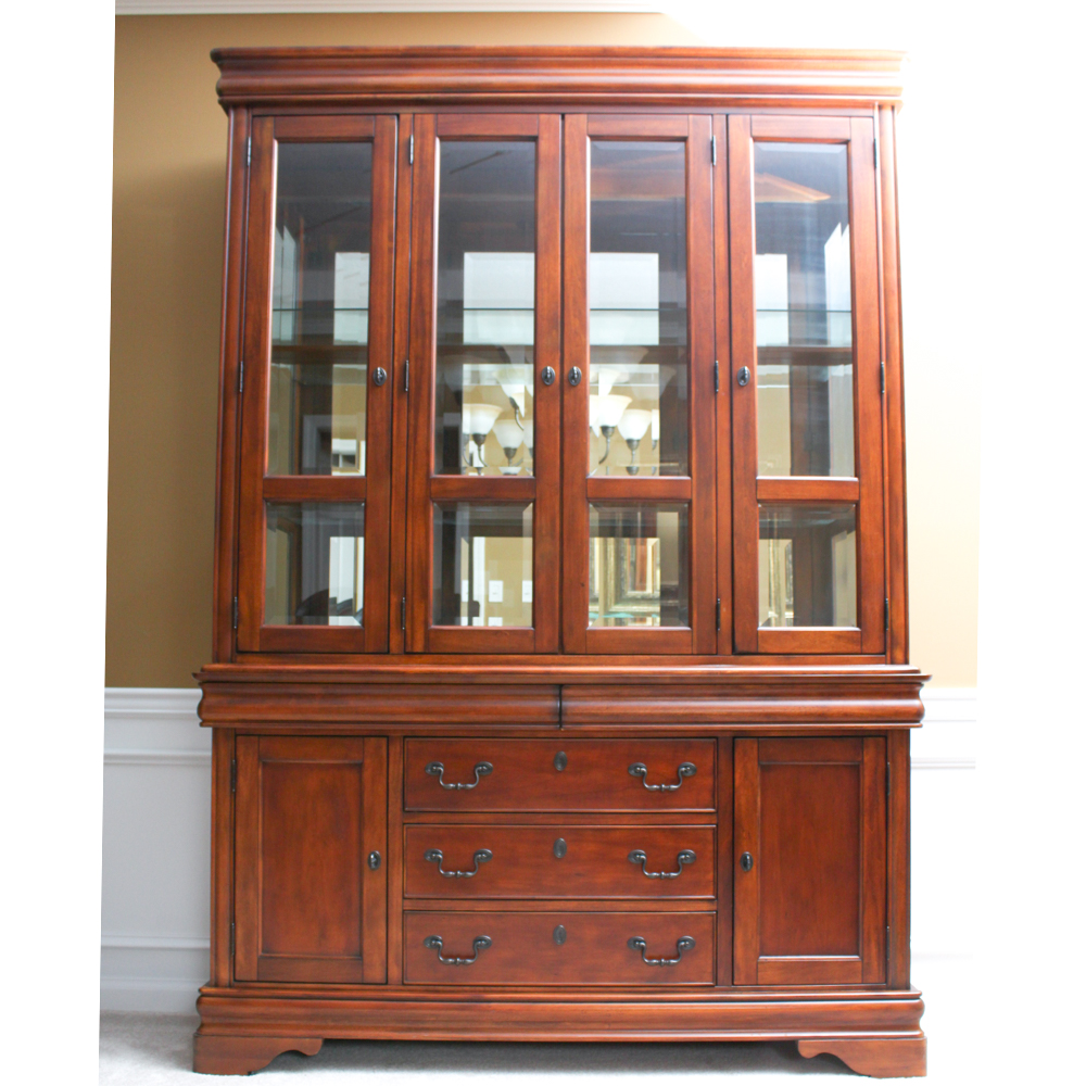 Liberty Furniture Cherry China Cabinet