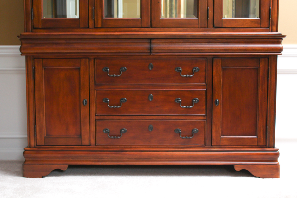Liberty Furniture Cherry China Cabinet
