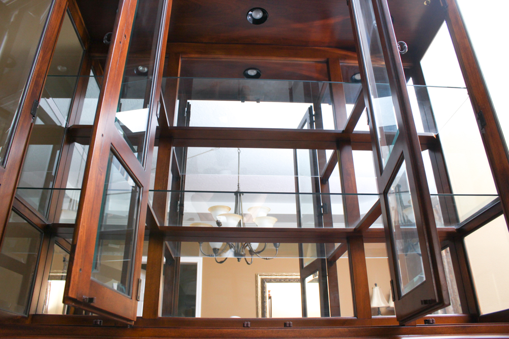 Liberty Furniture Cherry China Cabinet