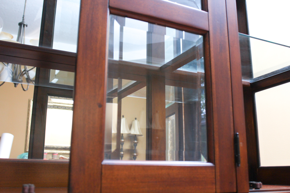 Liberty Furniture Cherry China Cabinet