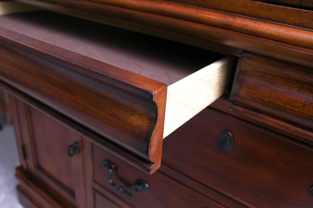 Liberty Furniture Cherry China Cabinet