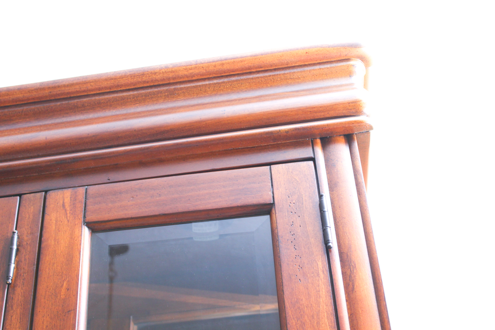 Liberty Furniture Cherry China Cabinet