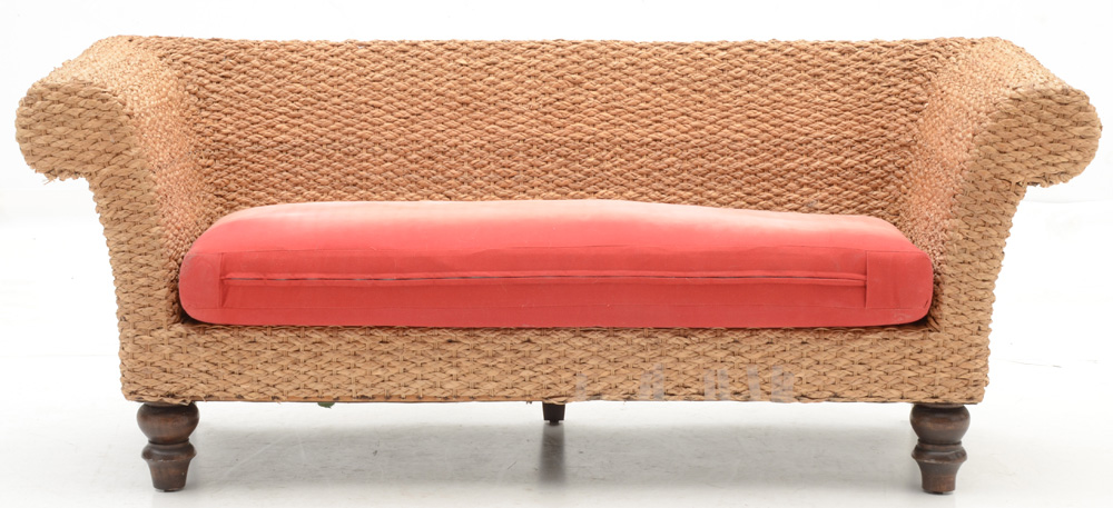 Woven Seagrass Sofa