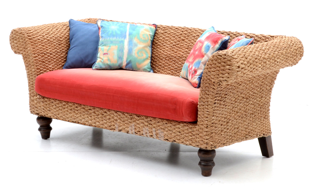 Woven Seagrass Sofa