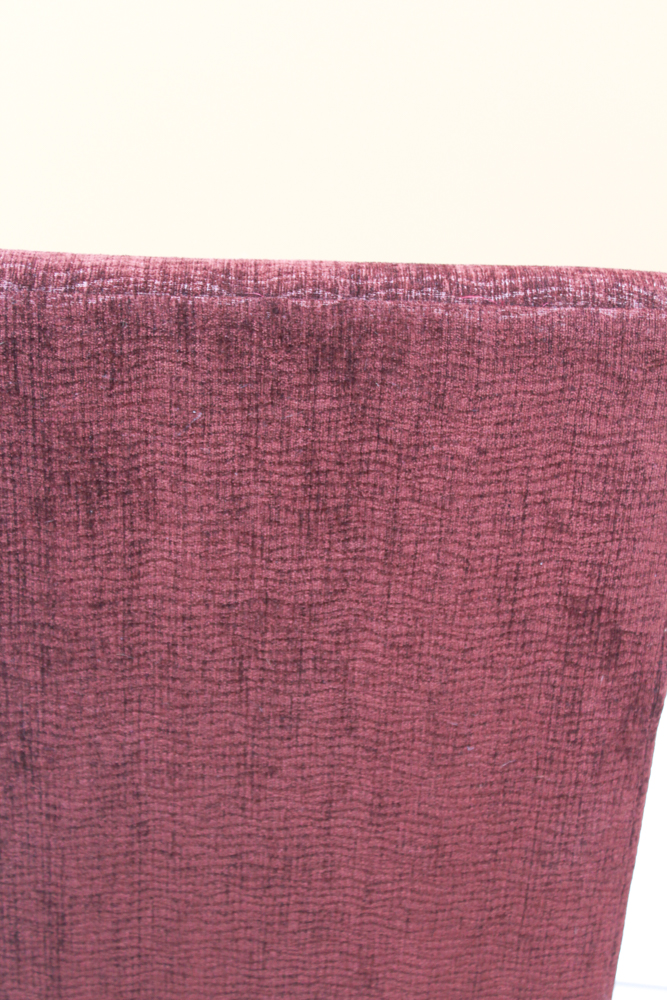 Oversized Wood and Upholstered Accent Chair