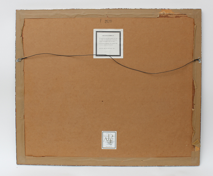 After Paul Cézanne Offset Lithograph Print on Paper