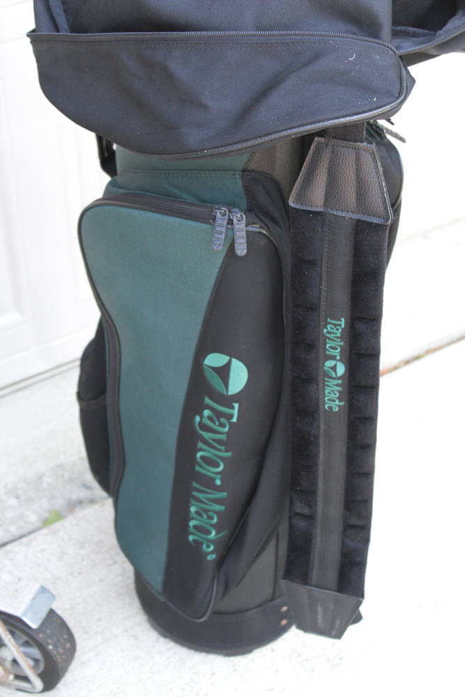 Golf Bag Filled With Mizuno Clubs