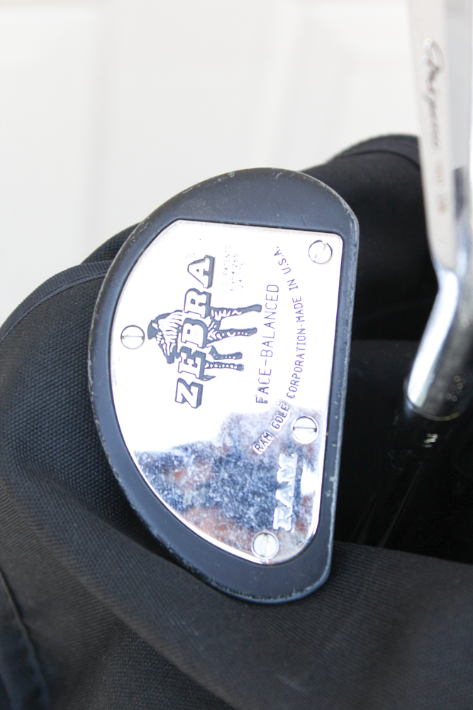 Golf Bag Filled With Mizuno Clubs