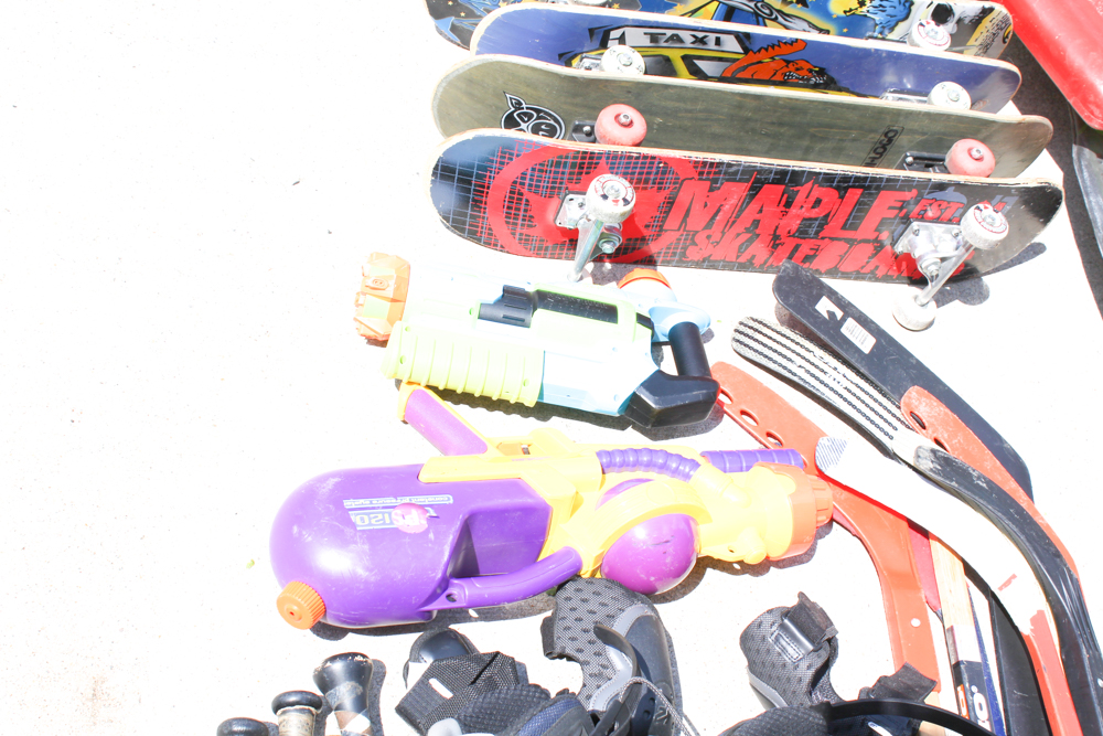 Outdoor Sports Equipment Assortment