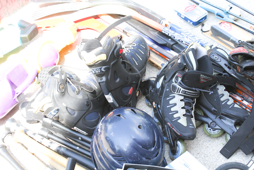 Outdoor Sports Equipment Assortment