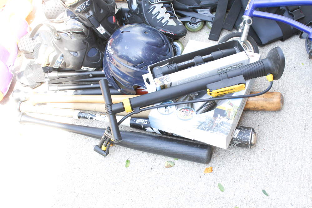 Outdoor Sports Equipment Assortment