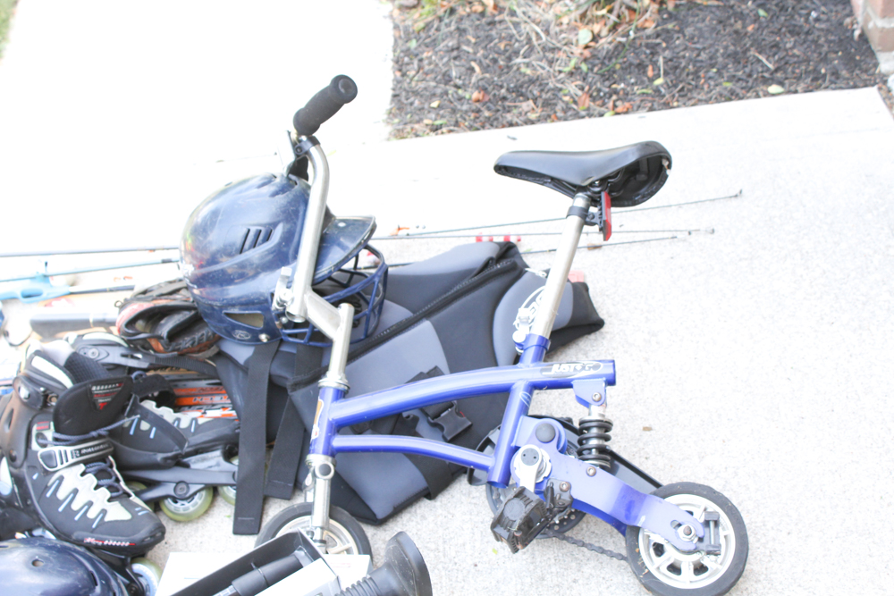 Outdoor Sports Equipment Assortment