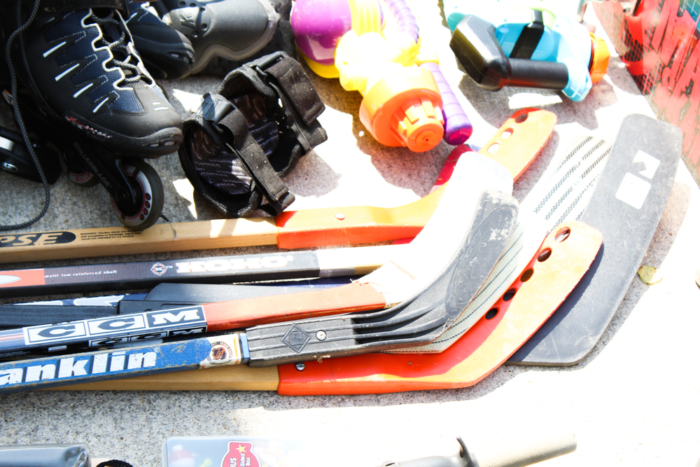 Outdoor Sports Equipment Assortment