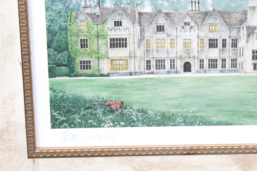 Tom Caldwell Offset Lithograph Collection