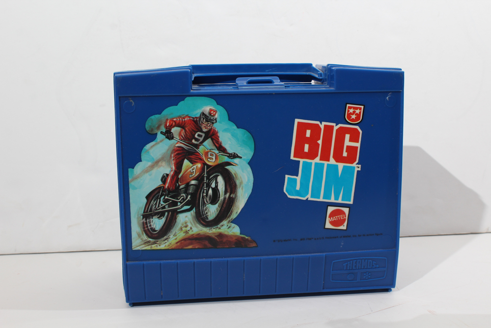 Mattel "Big Jim" Lunchbox and Thermos