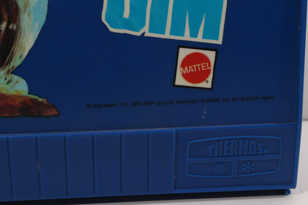Mattel "Big Jim" Lunchbox and Thermos