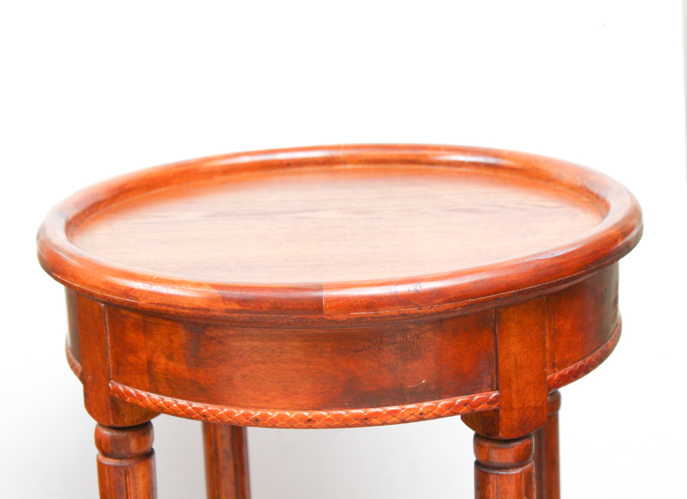 Cherry Stained Accent Table