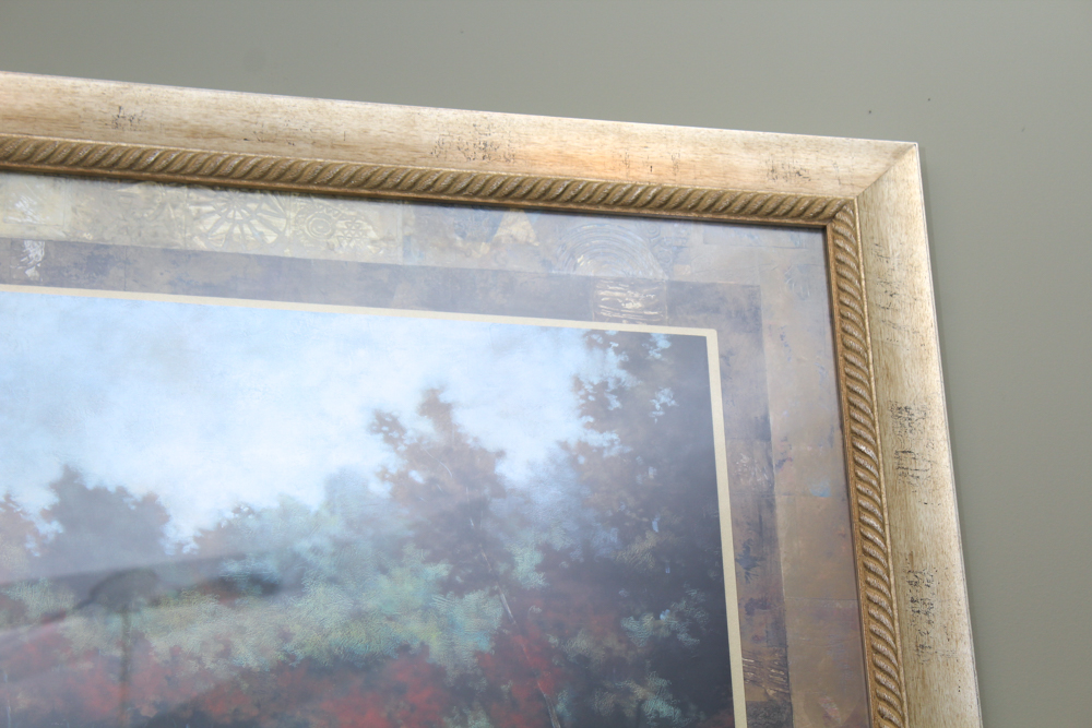 Framed Offset Lithograph Print