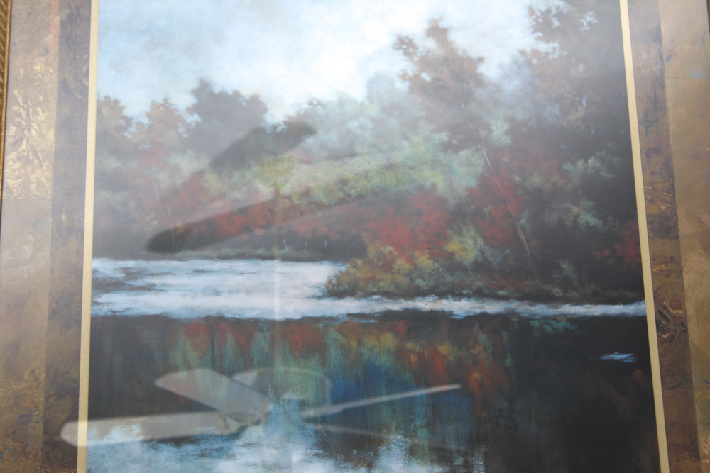 Framed Offset Lithograph Print