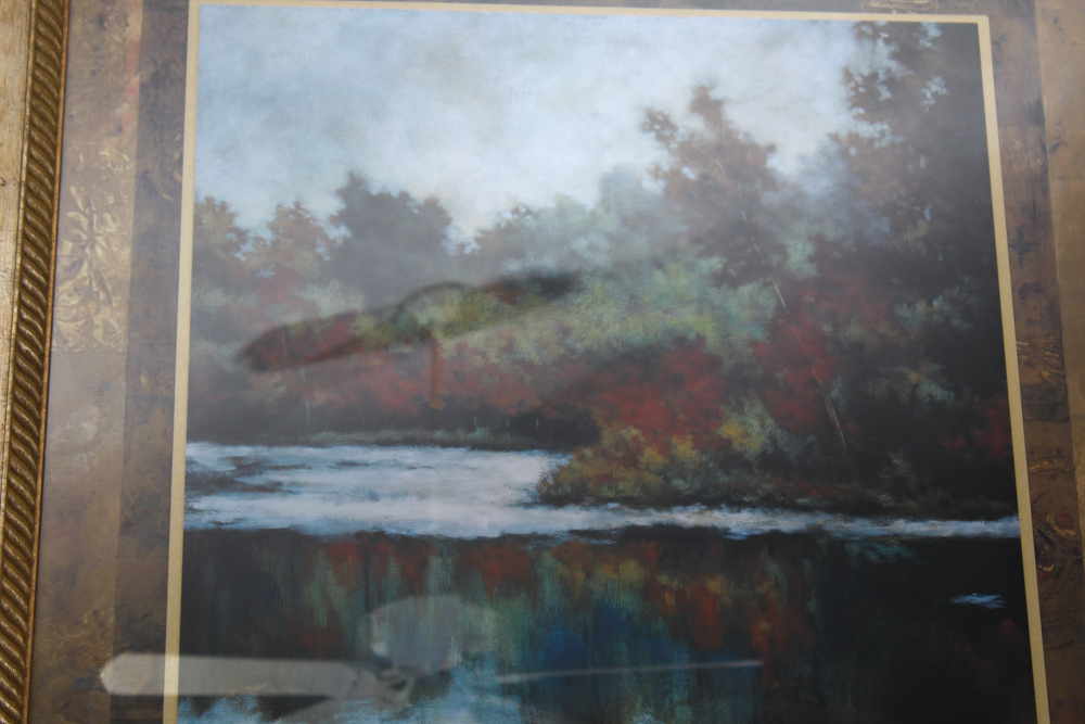 Framed Offset Lithograph Print