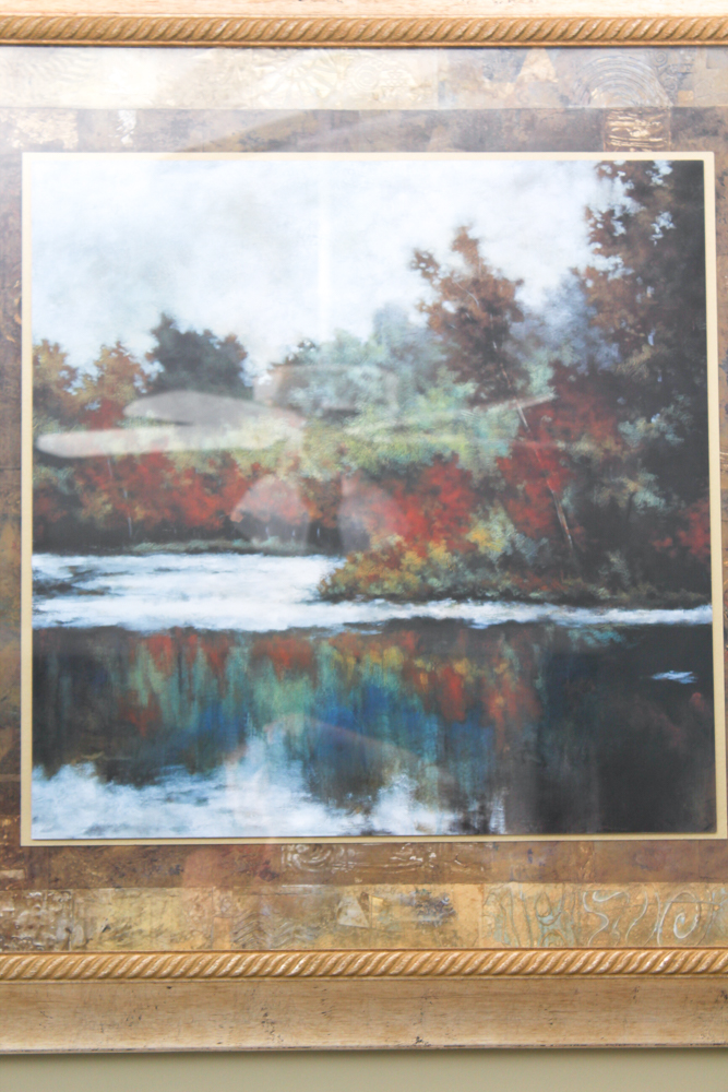 Framed Offset Lithograph Print