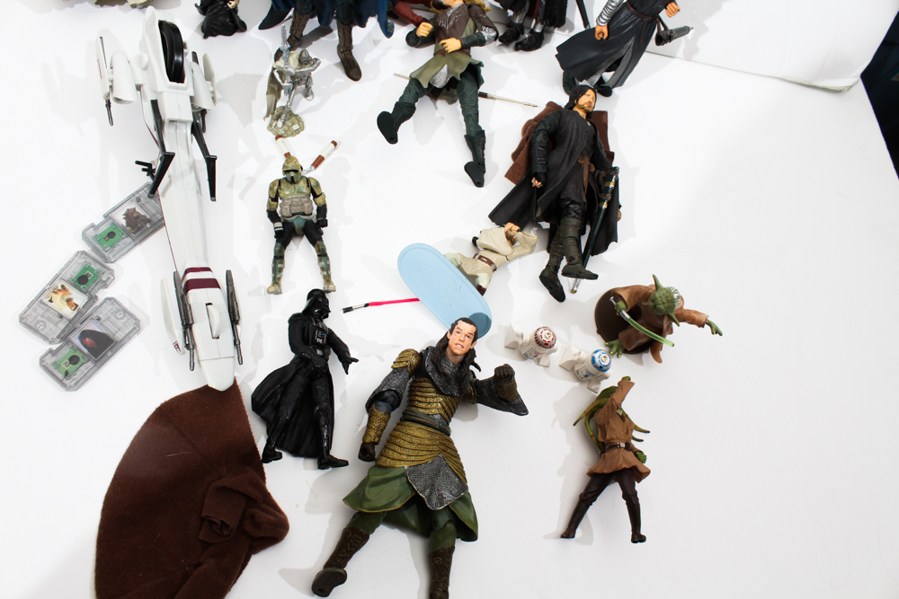 "Lord of the Rings" and "Star Wars" Action Figures
