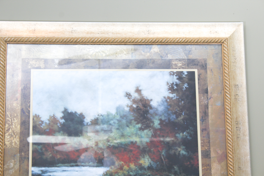 Framed Offset Lithograph Print