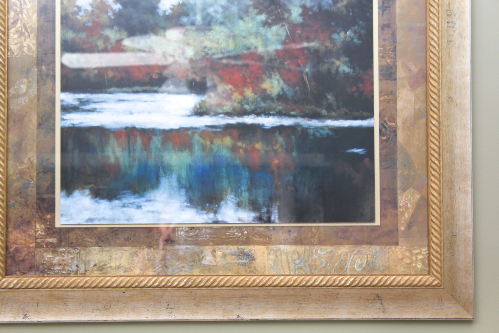 Framed Offset Lithograph Print