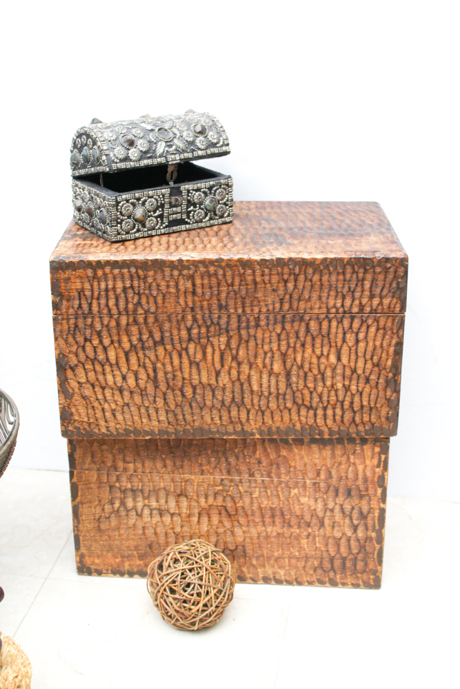 Boxes, Baskets and Treasure Chests