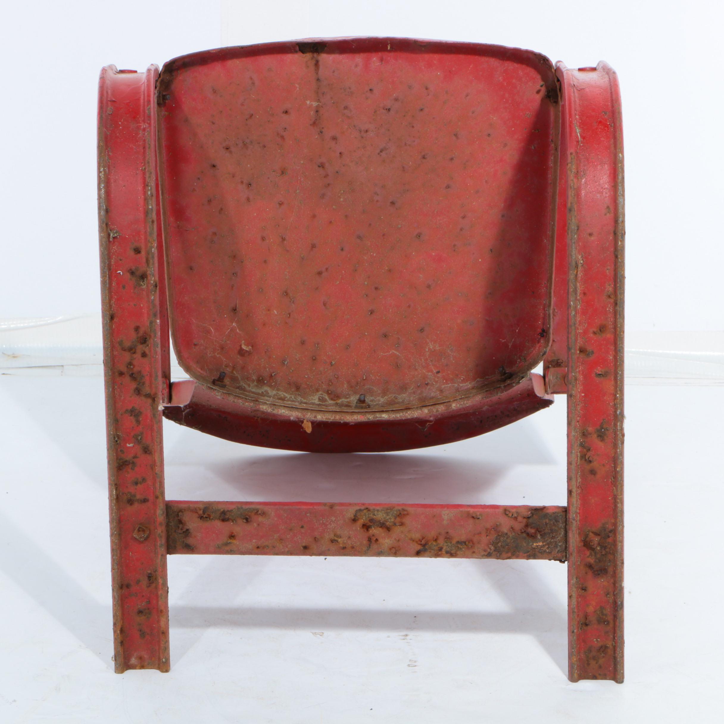 Child's Red Bouncer Patio Chair