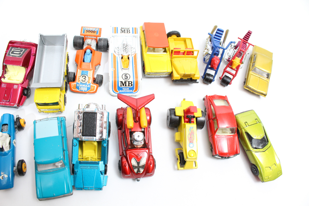 Vintage Lesny "Matchbook" Car Collection