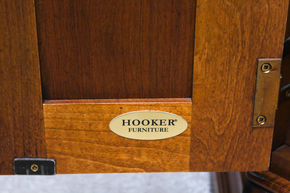 Hardwood Entertainment Cabinet by Hooker
