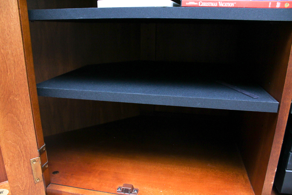 Hardwood Entertainment Cabinet by Hooker