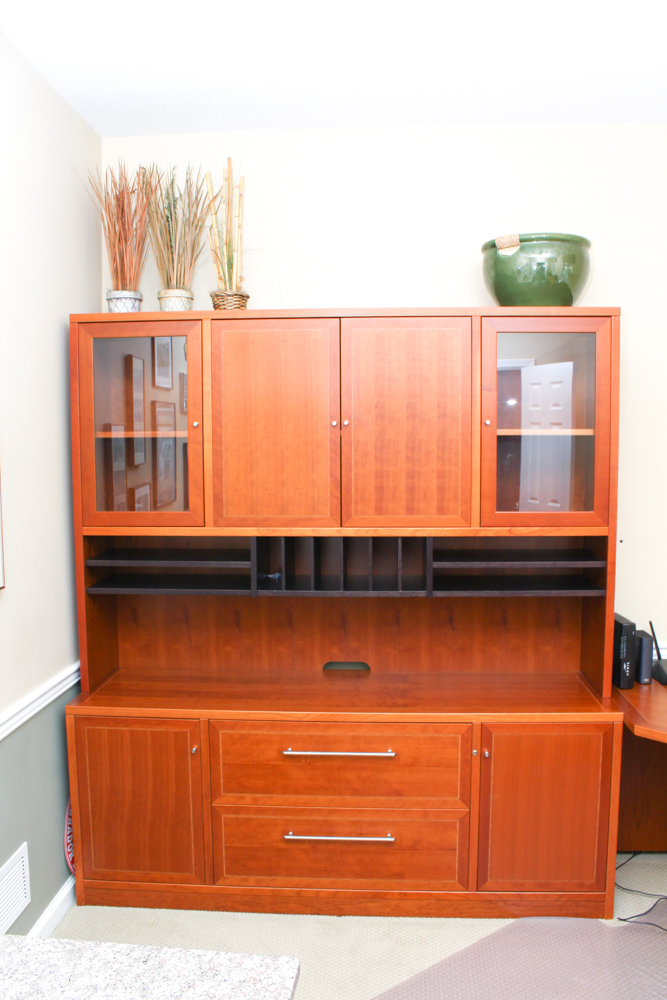 Jasper Hardwood Office Bookcase