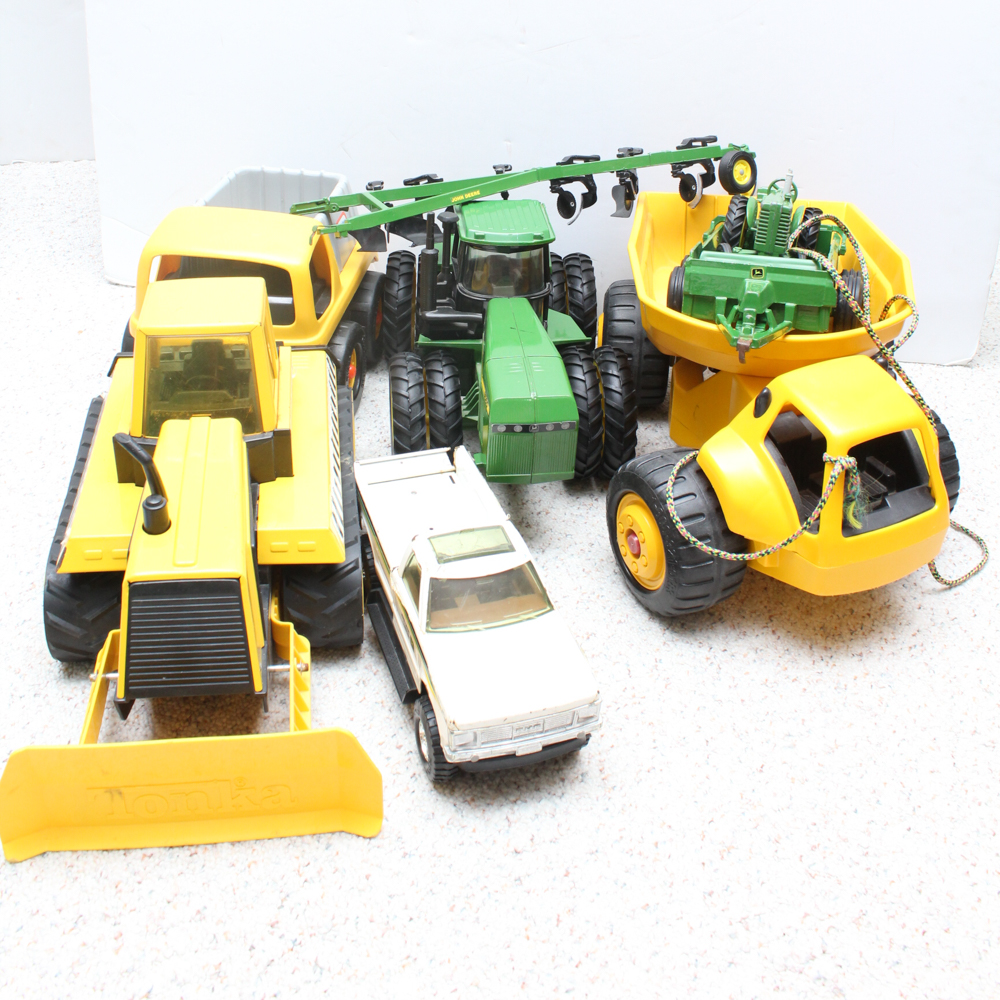 Tonka, Little Tikes and John Deer Toy Assortment