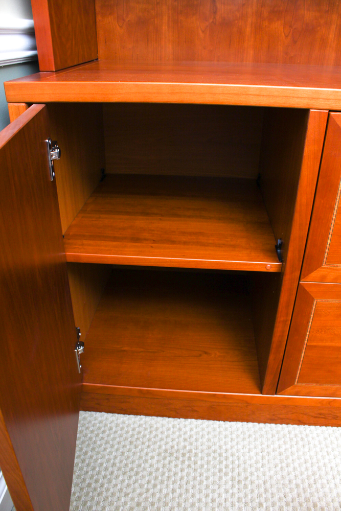 Jasper Hardwood Office Bookcase