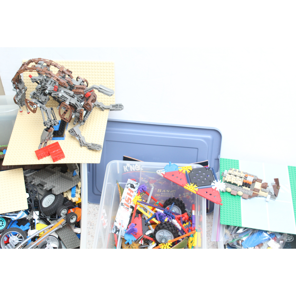 Large Lego Collection With Manuals