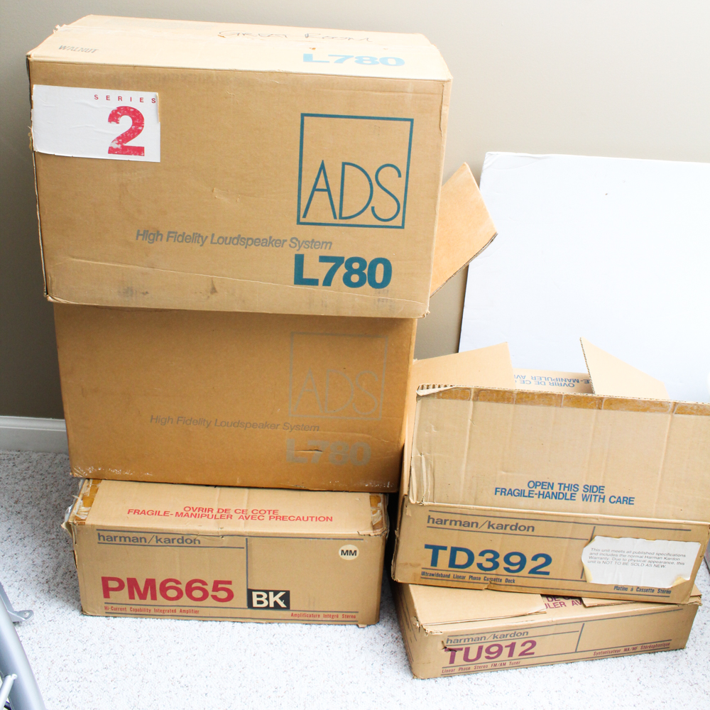 Vintage Harman Kardon Stereo Components