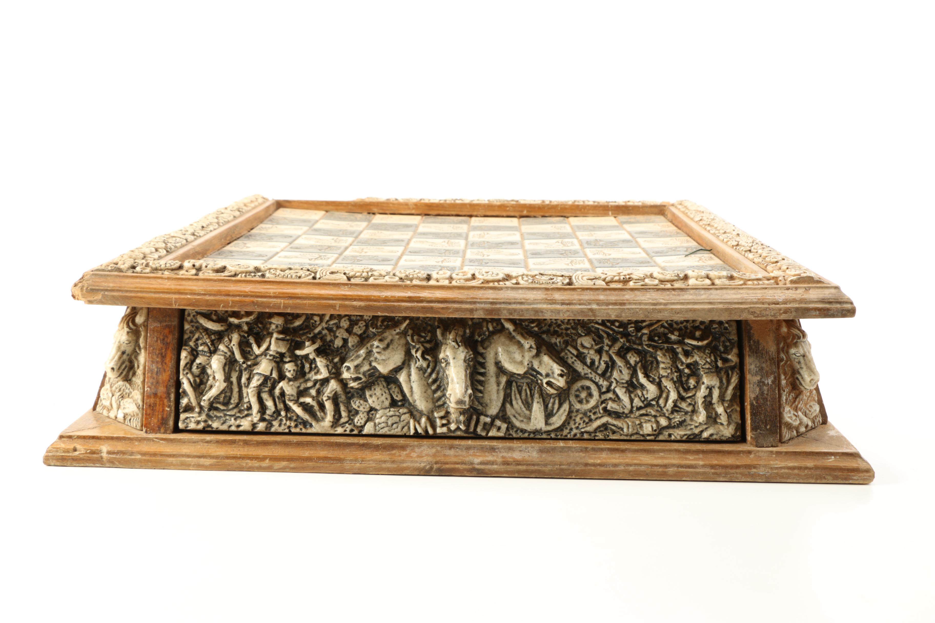 Mexican Revolution Themed Chessboard