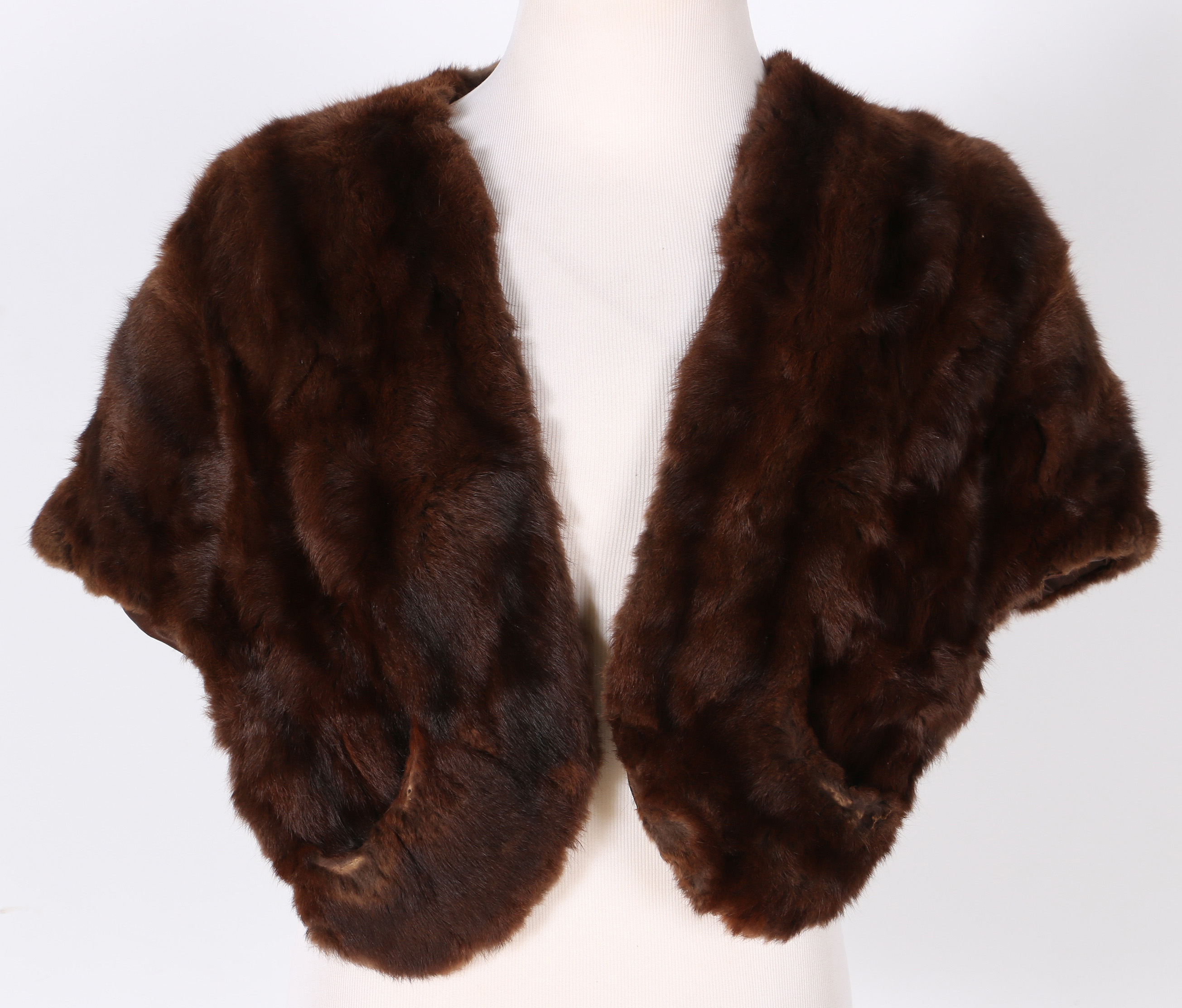 Women's Brown Mink Fur Stole