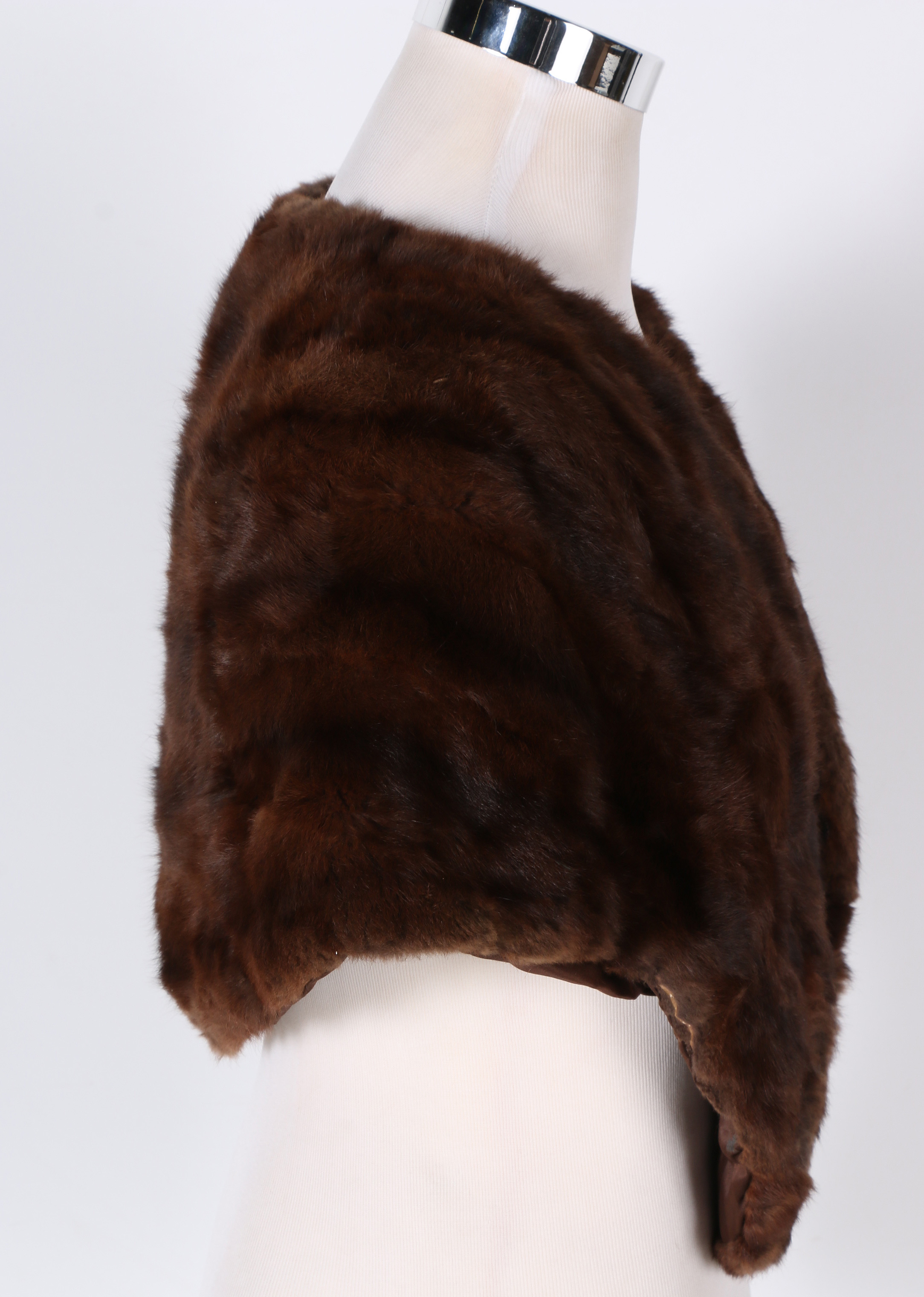 Women's Brown Mink Fur Stole