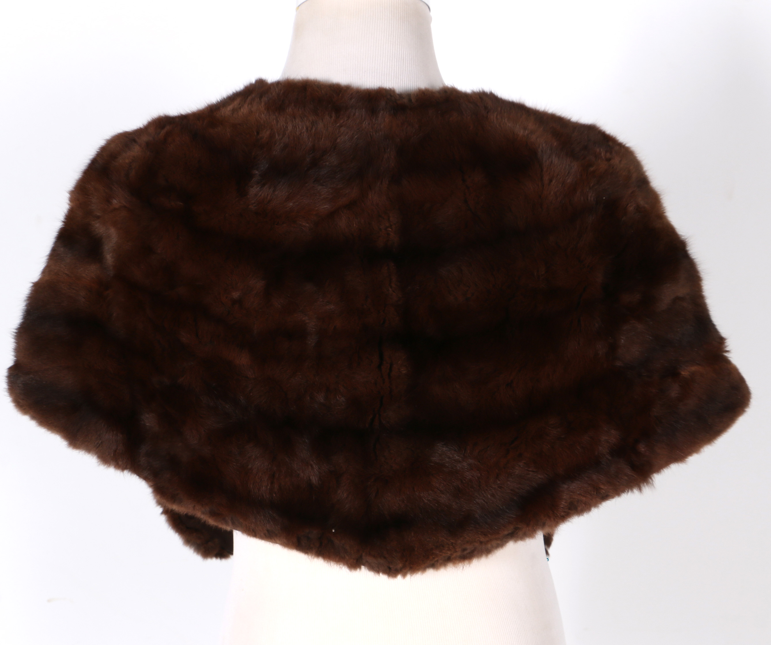 Women's Brown Mink Fur Stole