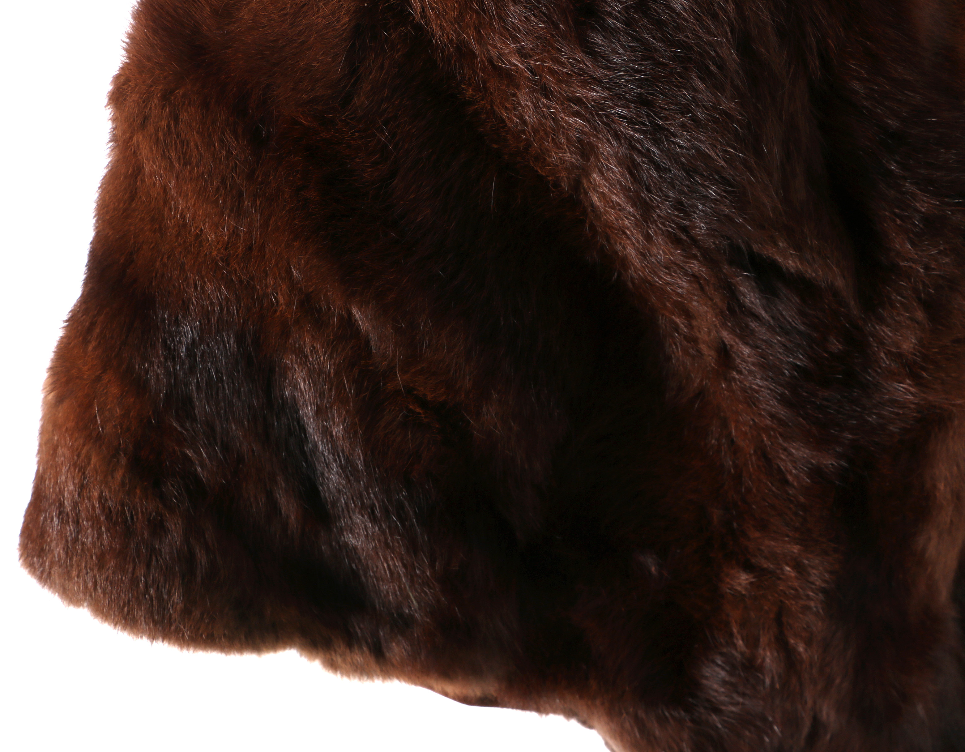 Women's Brown Mink Fur Stole