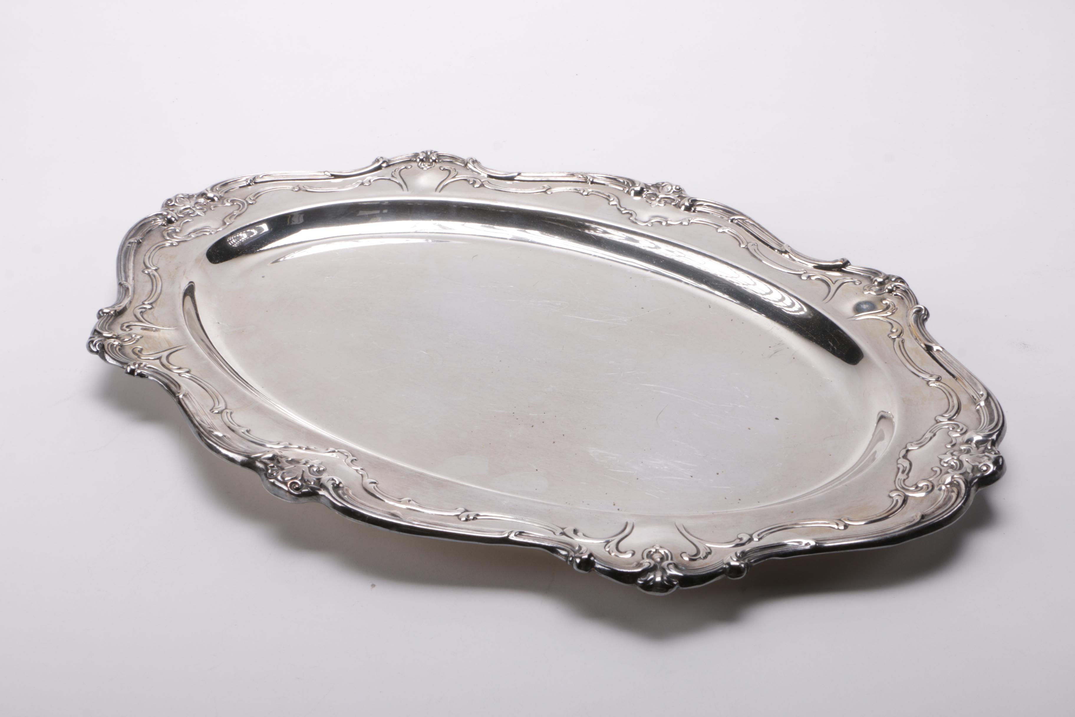 Silver Plate Tableware Featuring Oneida Silversmiths