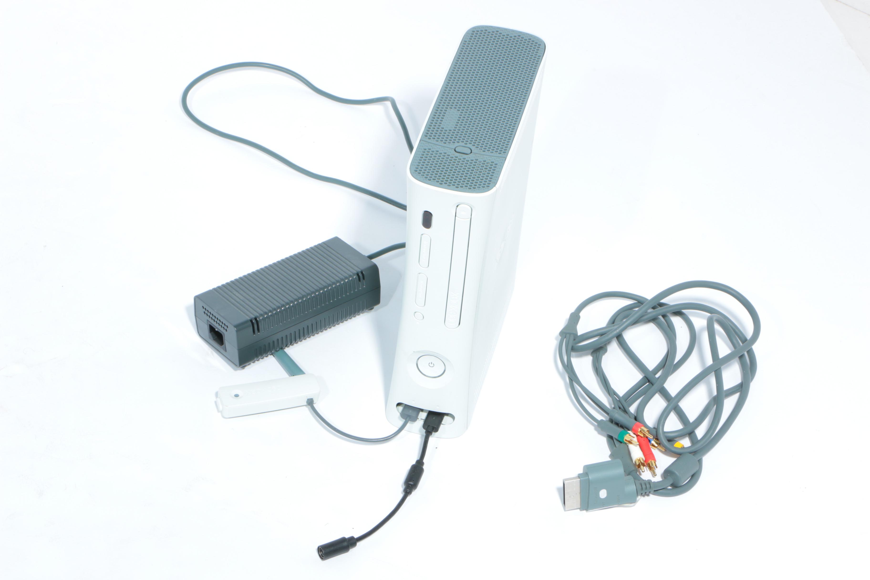 Xbox 360 With Guitar Controller and Dance Pads