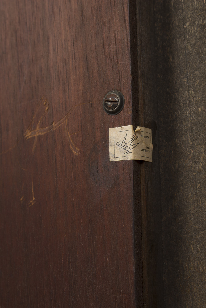 Pair of Vintage "The Fisher" Zebra Sound Panels